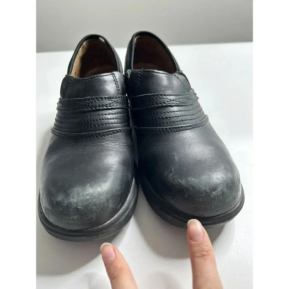 ARIAT Shoes Women's 8.5B Steel Toe Clog Work 10002368 Black Leather Slip On - Picture 7 of 9